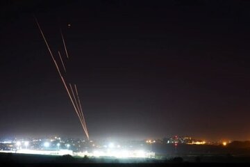 شلیک راکت از غزه به فلسطین اشغالی