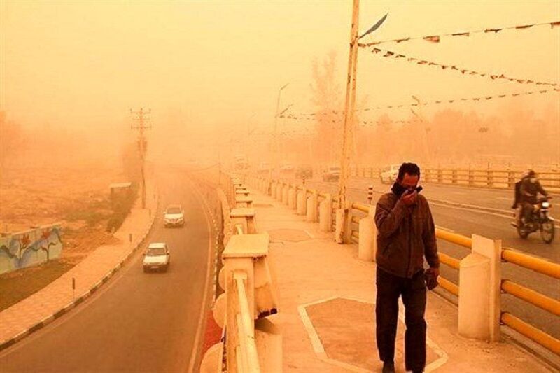 گردوغبار مهمان همیشگی خوزستان