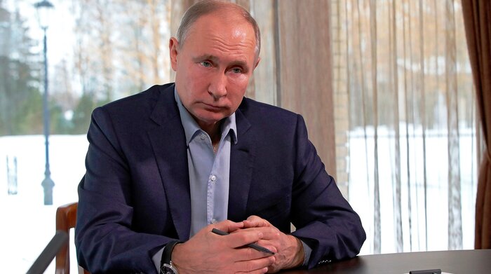 پوتین از عقب‌ نشینی کرونا در روسیه خبر داد