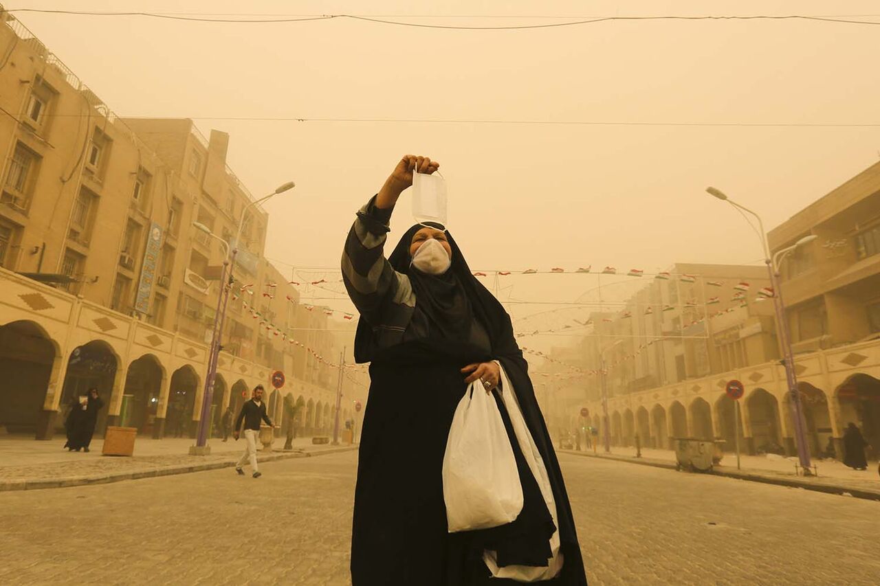 صدور هشدار سطح زرد وقوع گرد و خاک در خوزستان