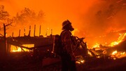 آتش سوزی های گسترده در کمین کالیفرنیا 