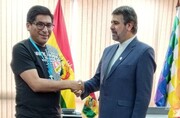 ایران آماده همکاری اقتصادی با بولیوی است