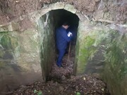 کشف بقایای تونل تاریخی دست کَند در گیلان
