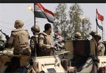 کشته شدن یک سرباز مصری به دست یک تک‌تیرانداز 