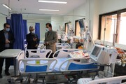 تخت مراقبت های ویژه نخستین بیمارستان کرونایی مازندران افزایش یافت