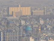آلودگی هوای کلانشهر مشهد به وضعیت هشدار رسید