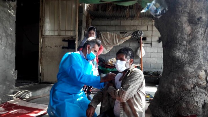 واکسیناسیون جامعه عشایری در کرمان