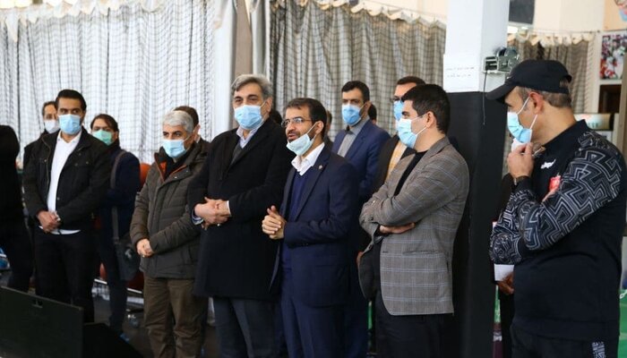تجارت گردان | برگزاری تمرین پرسپولیس در حضور شهردار تهران