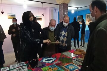 افتتاح نمایشگاه هنرهای تجسمی اشنویه