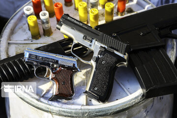 هفت قبضه اسلحه قاچاق در سردشت کشف شد