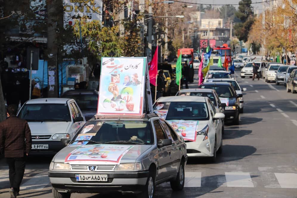 مسیرهای ۱۲ گانه رژه خودرویی و موتوری ۲۲ بهمن در تهران اعلام شد