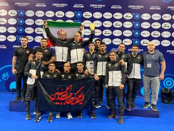 تیم کشتی آزاد جوانان ایران قهرمان جهان شد