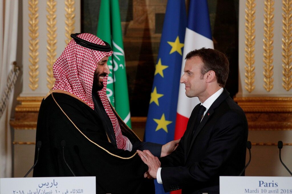 رییس‌جمهوری فرانسه و ولیعهد سعودی درباره لبنان گفت و گو کردند