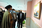 نمایشگاهی از هنر کاشی هفت‌رنگ در موزه حرم امام رضا(ع) گشایش یافت