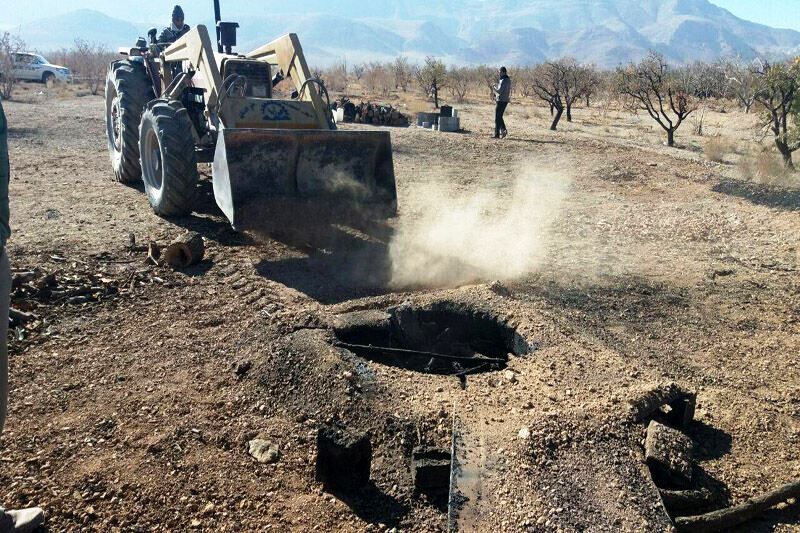  ۱۱۰۰ حلقه چاه غیرمجاز در سمیرم شناسایی شد