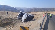واژگونی اتوبوس در جاده سمیرم-شهرضا ۳۵ مصدوم برجا گذاشت