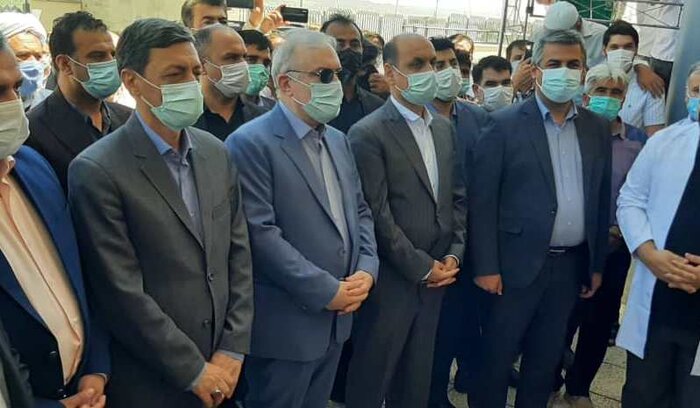 بیمارستان مراوه‌تپه در منطقه مرزی ایران و ترکمنستان افتتاح شد