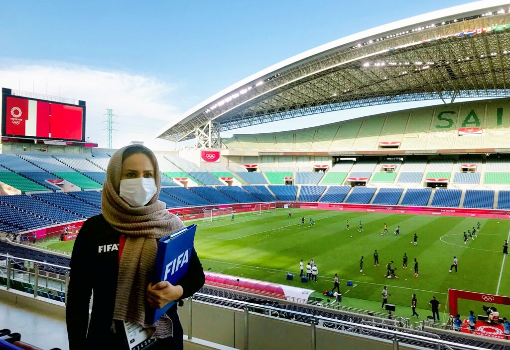 شهریاری ناظر فینال فوتبال زنان المپیک توکیو شد