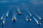 آغاز رزمایش مشترک دریایی ژاپن، آمریکا، هند و استرالیا