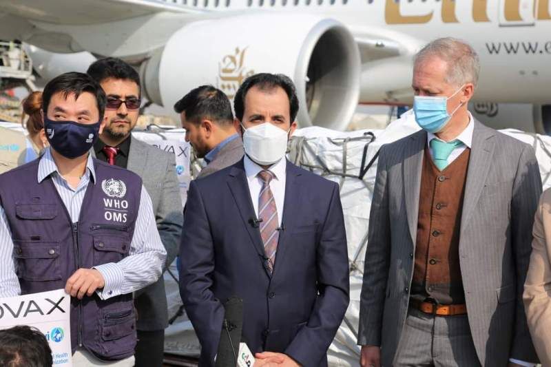 محموله واکسن کرونا اهدایی «کواکس» به کابل رسید