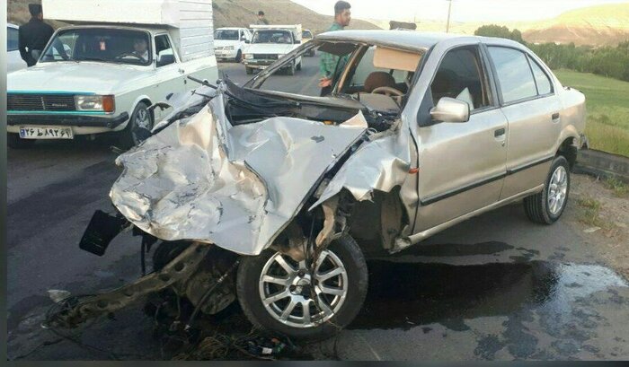 تصادف رانندگی در دیواندره یک کشته بر جا گذاشت