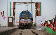 حرکت رسمی قطار خواف - هرات با شعار "دو ملت، یک فرهنگ و تاریخ"