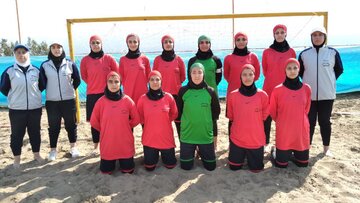 تیم فوتبال ساحلی زنان گلستان مقابل پیکان شکست خورد