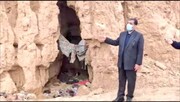 نجات‌بخشی آثار تاریخی با تخریب دیوار مزاحم کاروانسرای عباسی سمنان