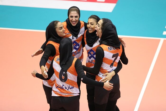 پیروزی سایپا برابر شهرداری قزوین در لیگ والیبال زنان