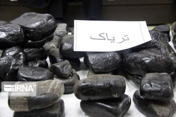 ۹۰ کیلوگرم تریاک با هوشیاری پلیس کرمانشاه کشف شد