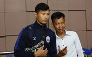 ستاره تیم ملی کامبوج: بازی کردن با ایران استرس دارد