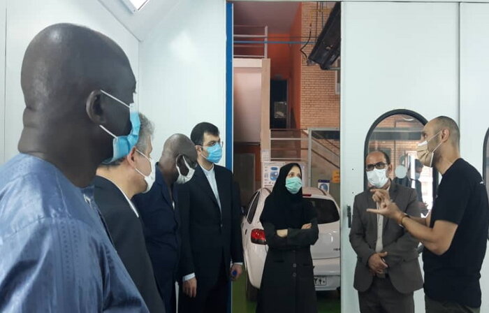 هیأت تخصصی نیجر از کارگاه‌های آموزشی خودرو کوئیکا تهران بازدید کرد