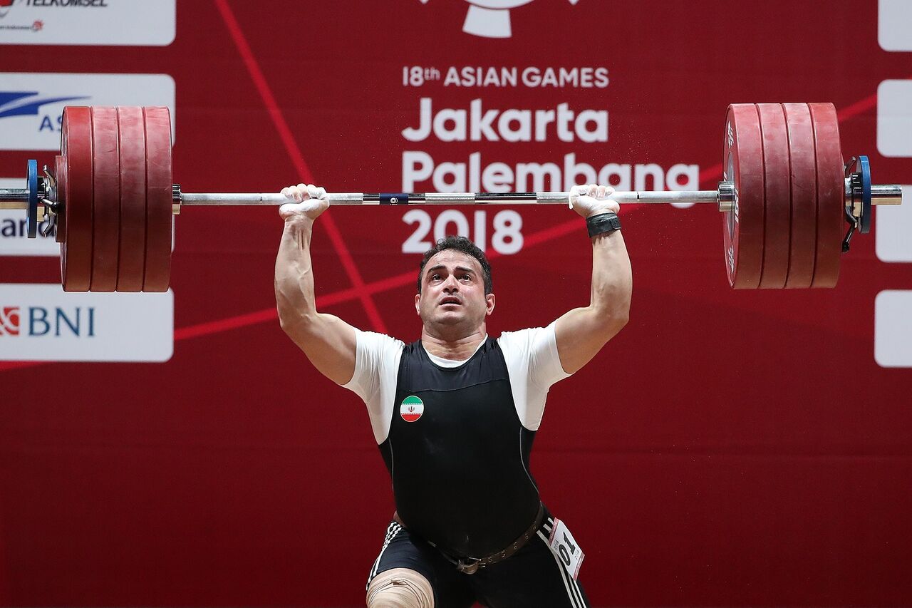 Тяжелоатлет из Ирана завоевал «серебро» на чемпионате Азии