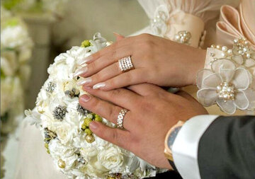 ازدواج در خراسان شمالی ۱۰.۶ درصد کاهش یافت