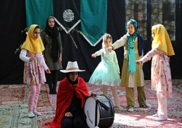 تاتر بچه های مسجد  البرز  رونق می گیرد