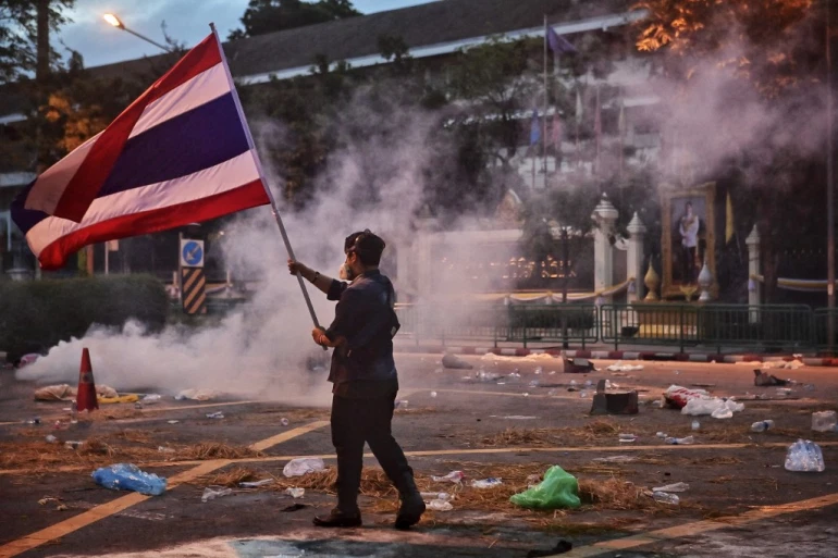 اعتراضات در تایلند بر سر نحوه رسیدگی دولت به شیوع کرونا