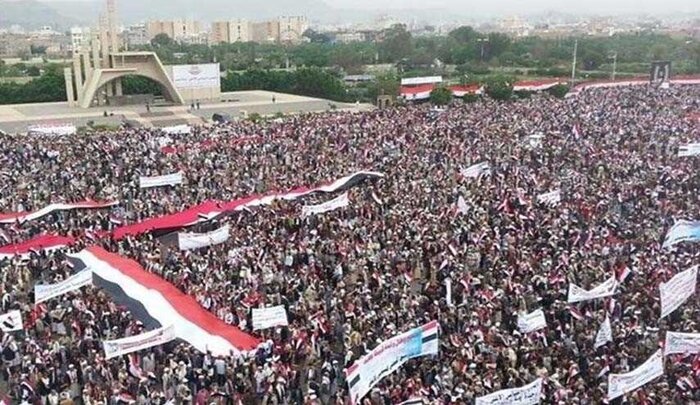 پیام‌ راهپیمایی بزرگ مردم یمن علیه آمریکا چه بود؟