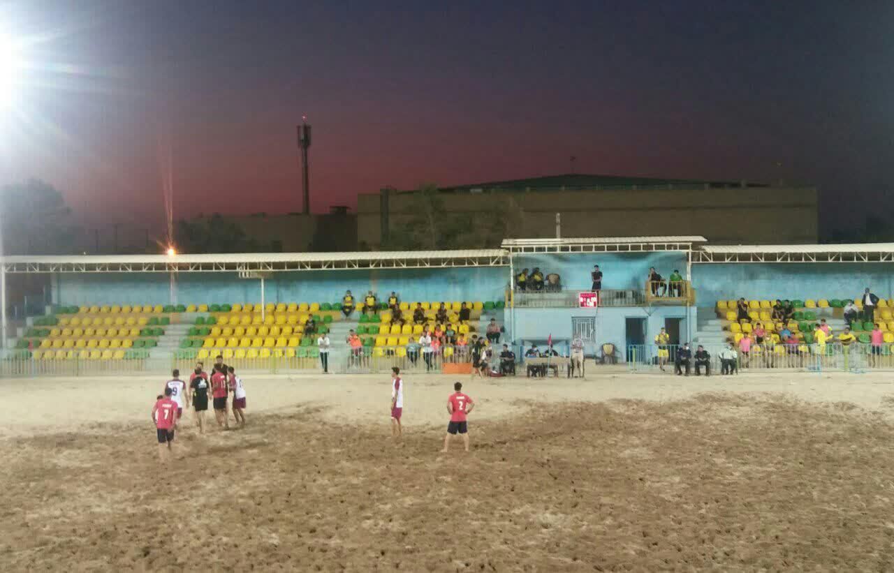 مسابقات فوتبال ساحلی لیگ دسته اول کشور در یزد آغاز شد