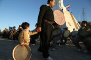 "دف نوازان کردستانی" درپایتخت به استقبال نوروز می روند