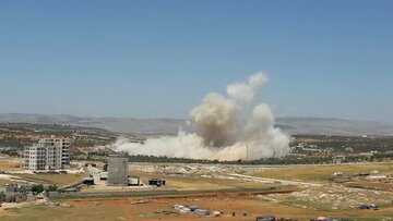 انفجار در یکی از انبارهای مهمات ارتش سوریه 