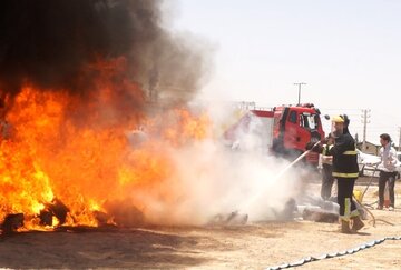 آتش نشانان بجنورد در هزار و ۱۶ حادثه امداد رساندند