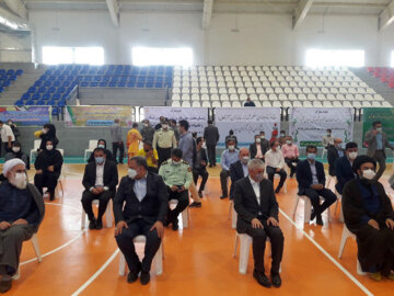 افتتاح سالن ورزشی کلارآباد با حضور وزیر ورزش و جوانان