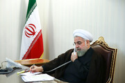 روحانی: برای حل سریع مشکل آب خوزستان از همه امکانات استفاده شود