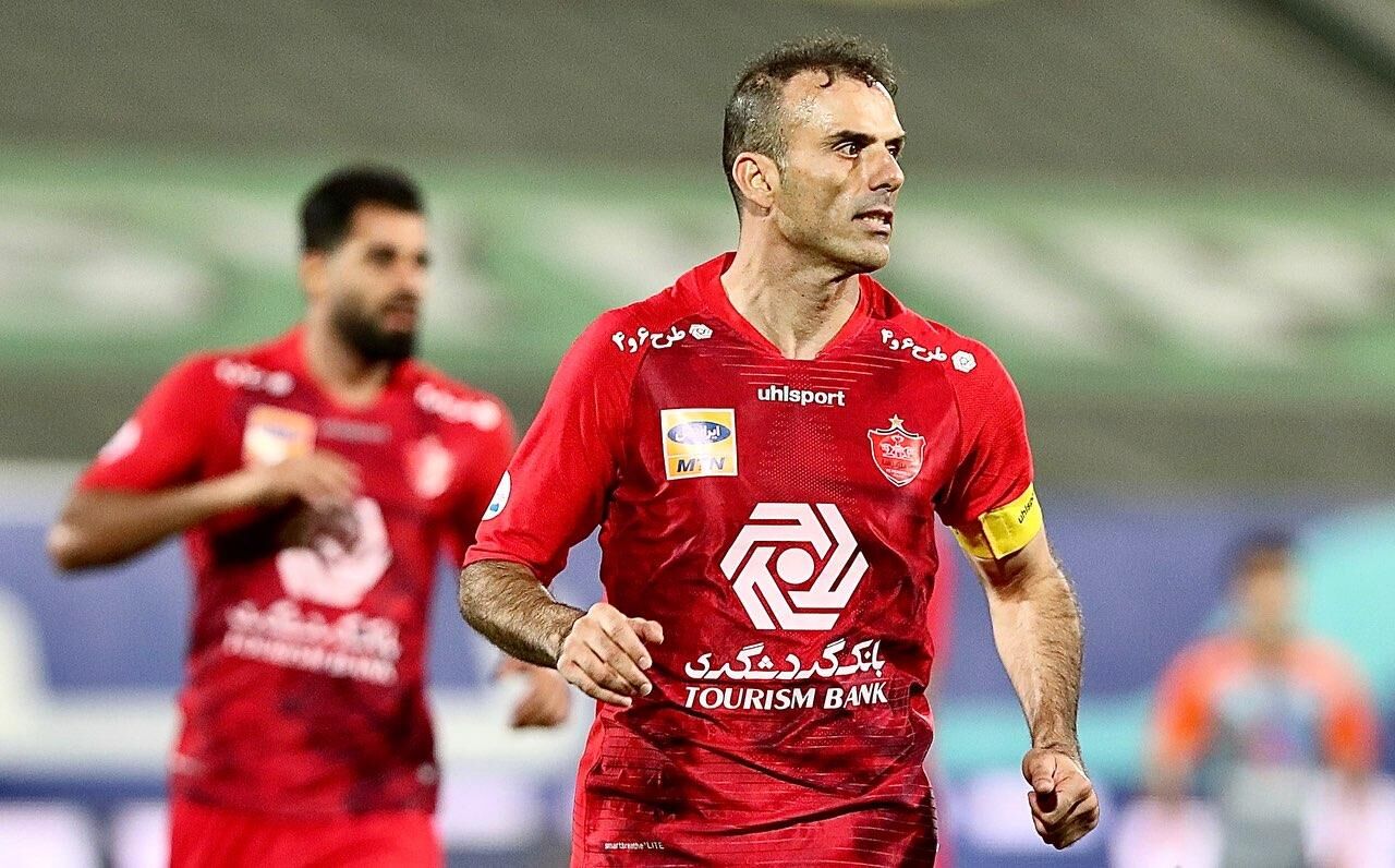 حسینی بهترین بازیکن دیدار پرسپولیس و الوحده شد
