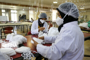 روزانه ۱۰۰ هزار عدد ماسک در هرمزگان تولید می‌شود

