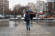 بارش برف و باران آسمان استان همدان را فرا می‌گیرد