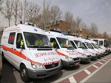آمبولانس‌های اورژانس در حرم رضوی مستقر می‌شوند