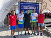 تیم ایران در مسابقات ترای‌اتلون برای نخستین بار ششم آسیا شد