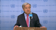 دبیر کل سازمان ملل: باید به صلح فرصت دیگری بدهیم