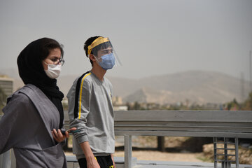 آلودگی هوای شیراز و احتمال افزایش شمار بیماران تنفسی در شرایط کرونایی